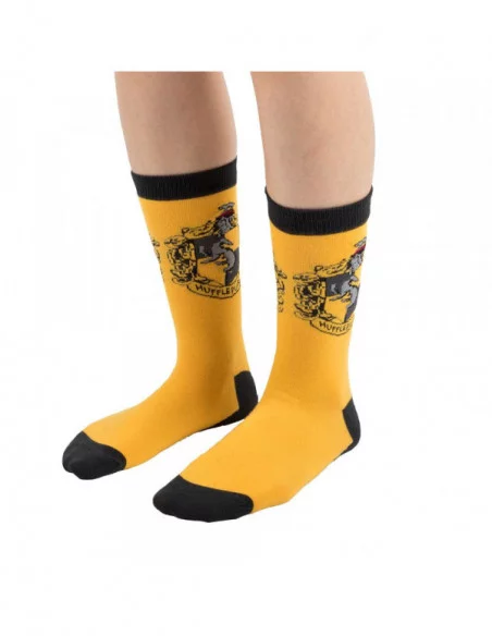 Harry Potter Pack de 3 Pares de calcetines Hufflepuff