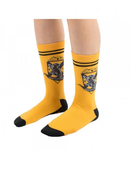 Harry Potter Pack de 3 Pares de calcetines Hufflepuff