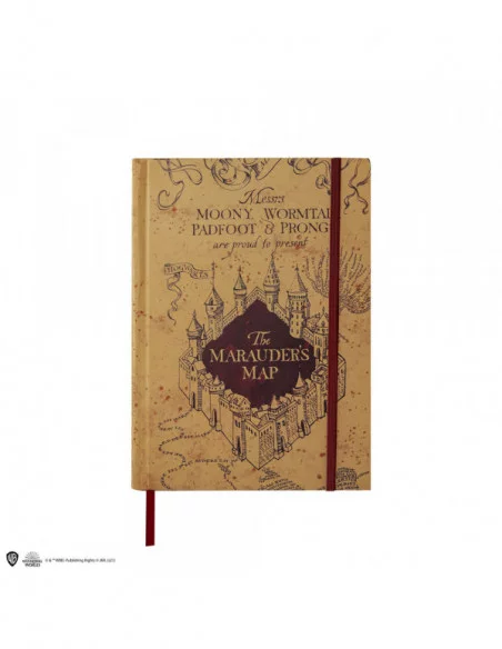 Harry Potter Libreta A5 Marauder's Map