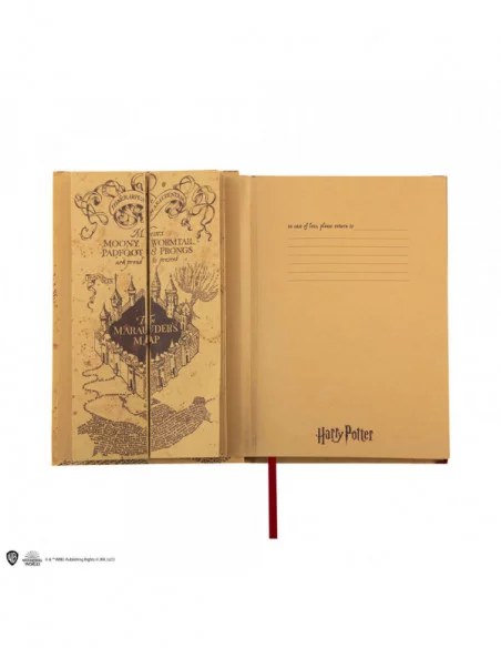 Harry Potter Libreta A5 Marauder's Map