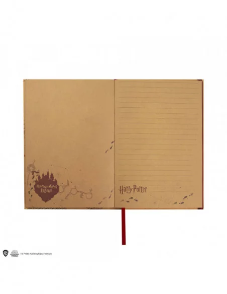 Harry Potter Libreta A5 Marauder's Map