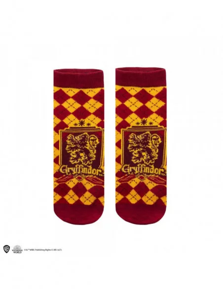 Harry Potter Pack de 3 Pares de calcetines tobilleros Gryffindor