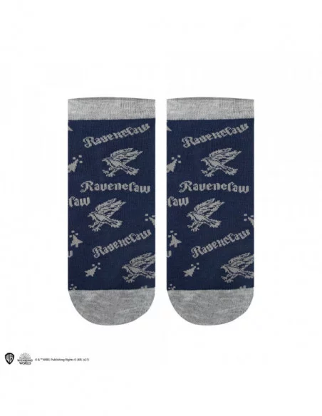 Harry Potter Pack de 3 Pares de calcetines tobilleros Ravenclaw