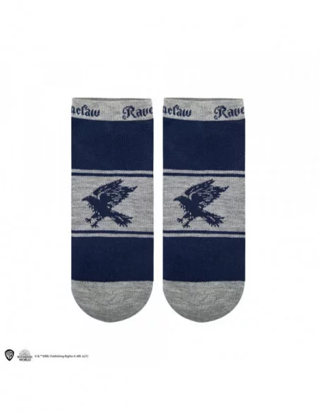 Harry Potter Pack de 3 Pares de calcetines tobilleros Ravenclaw