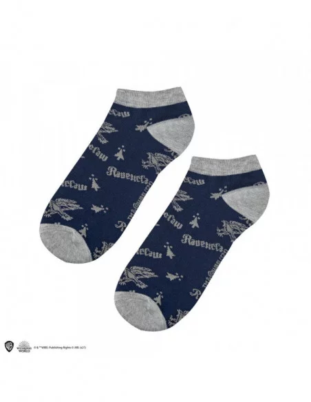 Harry Potter Pack de 3 Pares de calcetines tobilleros Ravenclaw