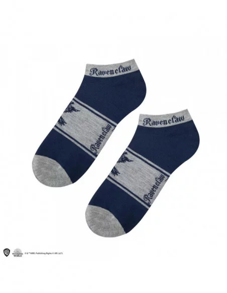 Harry Potter Pack de 3 Pares de calcetines tobilleros Ravenclaw