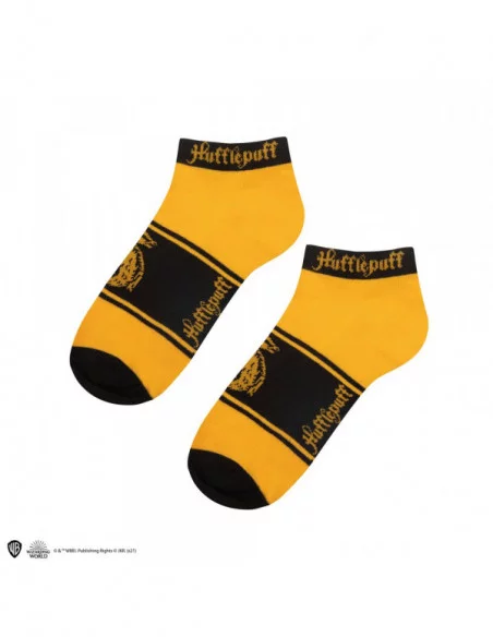 Harry Potter Pack de 3 Pares de calcetines tobilleros Hufflepuff