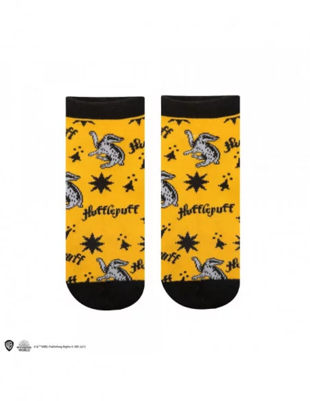 Harry Potter Pack de 3 Pares de calcetines tobilleros Hufflepuff