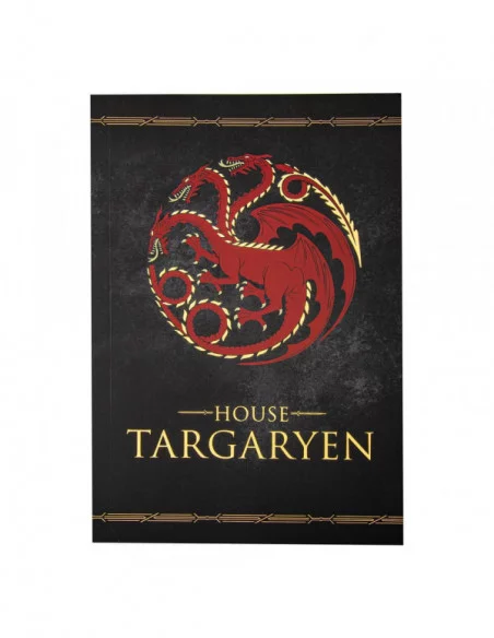 Game of Thrones Libreta House Targaryen