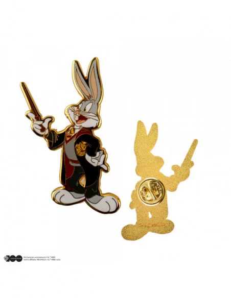 Looney Tunes Pack 2 Pin Chapas Bugs Bunny & Daffy Duck at Hogwarts