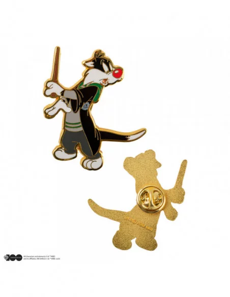 Looney Tunes Pack 2 Pin Chapas Tweety & Sylvester at Hogwarts