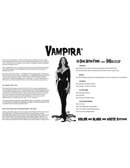 Vampira Actionfigur 1/6 Vampira Regular Monochrome Ver. 30 cm