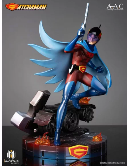 Gatchaman Estatua Amazing Art Collection Joe the Condor, Expert in Shooting 34 cm