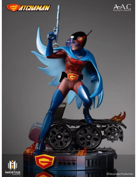 Gatchaman Estatua Amazing Art Collection Joe the Condor, Expert in Shooting 34 cm