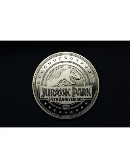 Jurassic Park Moneda 25th Anniversary T-Rex Silver Edition