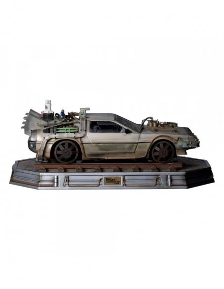 Regreso al Futuro III Estatua 1/10 Art Scale DeLorean 57 cm