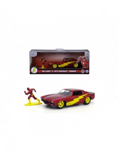 DC Comics Vehículos 1/32 Flash Chevy Camaro Expositor (6)