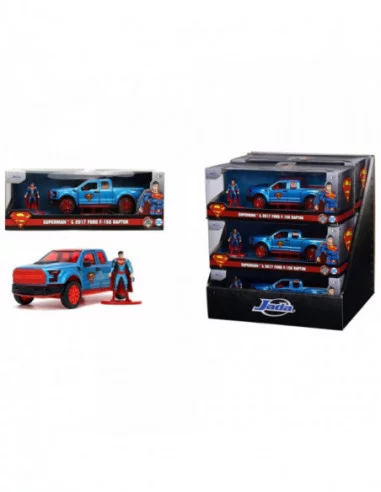 DC Comics Vehículos 1/32 Superman 2017 Ford F 150 Raptor Expositor (6)