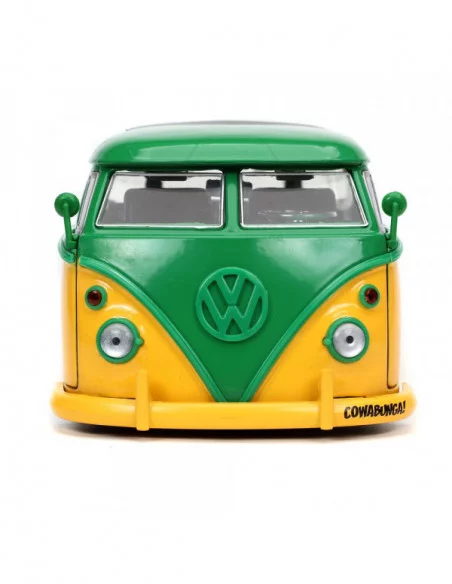 Teenage Mutant Ninja Turtles Vehículo 1/24 Hollywood Rides 1962 VW Bus con Leonardo Figura