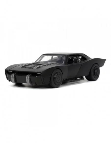 Batman 2022 Vehículo 1/32 Hollywood Rides 2022 Batmobile con Figura