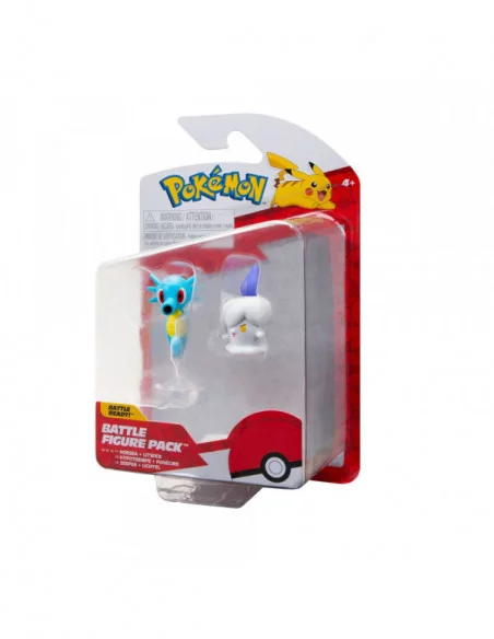 Pokémon Pack de 2 Figuras Battle Figure Set Litwick, Horsea