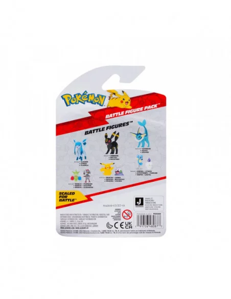 Pokémon Pack de 2 Figuras Battle Figure Set Litwick, Horsea