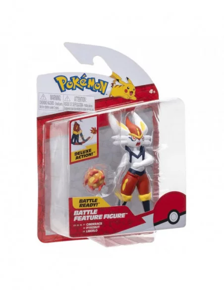 Pokémon Figura Battle Feature Cinderace 10 cm