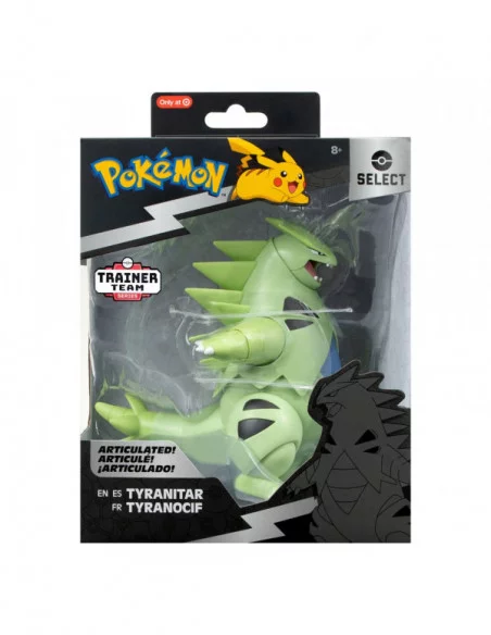 Pokémon 25 aniversario Figura Select Tyranitar 15 cm