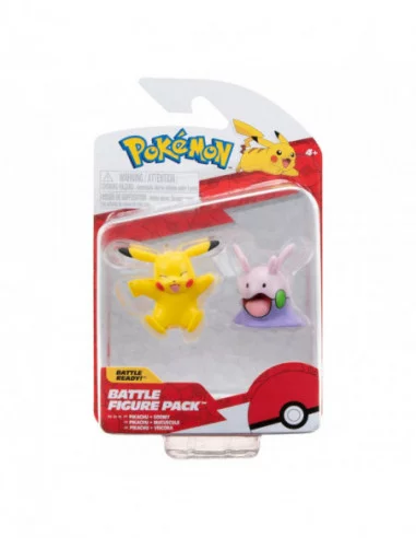 Pokémon Pack de 2 Minifiguras Battle Figure Pack Pikachu & Goomy 5 cm