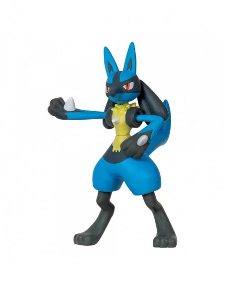 Pokémon Pack de 3 Figuras Battle Figure Set Pikachu, Omanyte, Lucario