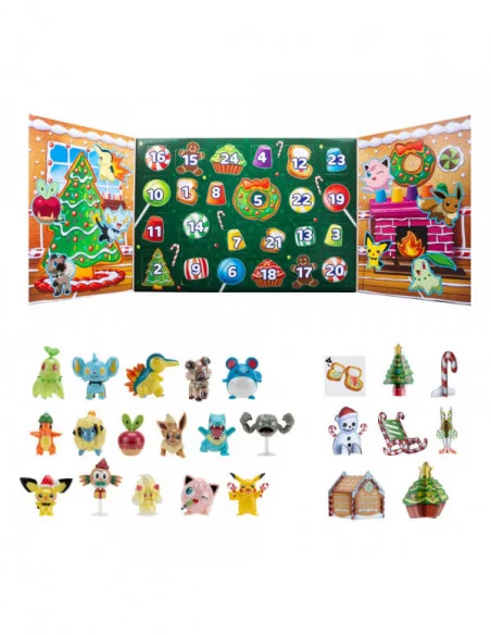 Pokémon Calendario de adviento Battle Figures Holiday 2023 *Version DE/FR/NL*