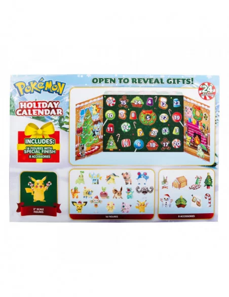 Pokémon Calendario de adviento Battle Figures Holiday 2023 *Version DE/FR/NL*