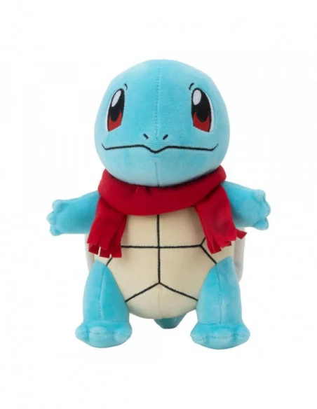 Pokémon Peluche Squirtle con bufanda 20 cm