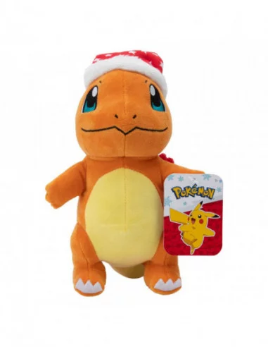 Pokémon Peluche Charmander Gorro de Navidad 20 cm