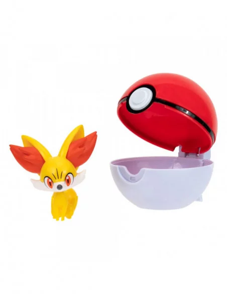 Pokémon Clip'n'Go Poké Balls Fennekin & Poké Ball