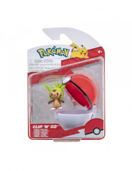 Pokémon Clip'n'Go Poké Balls Chespin & Poké Ball