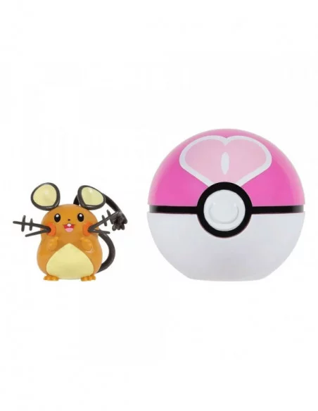 Pokémon Clip'n'Go Poké Balls Dedenne & Poké Ball