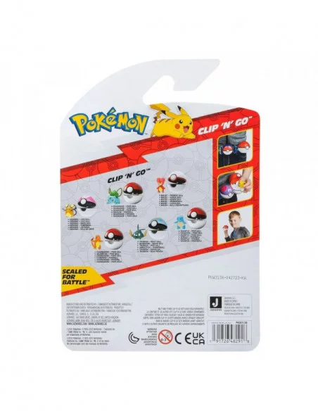 Pokémon Clip'n'Go Poké Balls Dedenne & Poké Ball