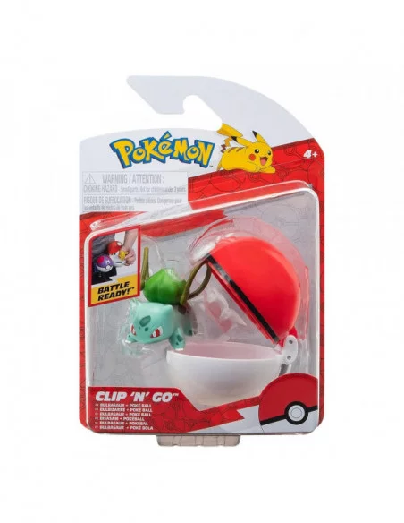 Pokémon Clip'n'Go Poké Balls Bulbasaur & Poké Ball