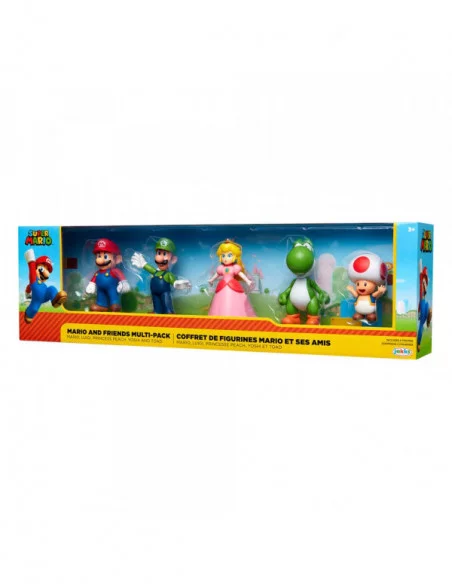 World of Nintendo Super Mario & Friends Figuras Caja de 5 piezas Exclusivo