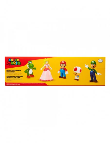 World of Nintendo Super Mario & Friends Figuras Caja de 5 piezas Exclusivo