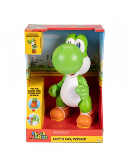 World of Nintendo Figura Let's Go! Yoshi! 36 cm