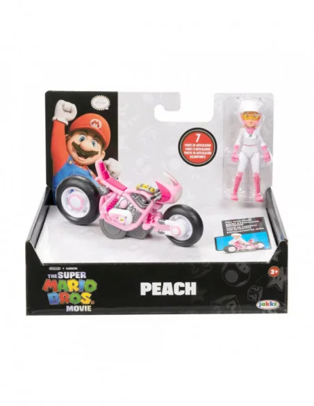 Super Mario Bros. La película Minifiguras con Karts 6 cm Surtido (6)