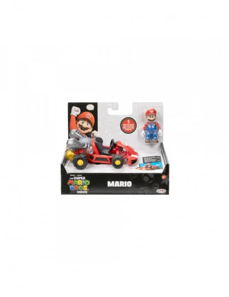 Super Mario Bros. La película Minifiguras con Karts 6 cm Surtido (6)