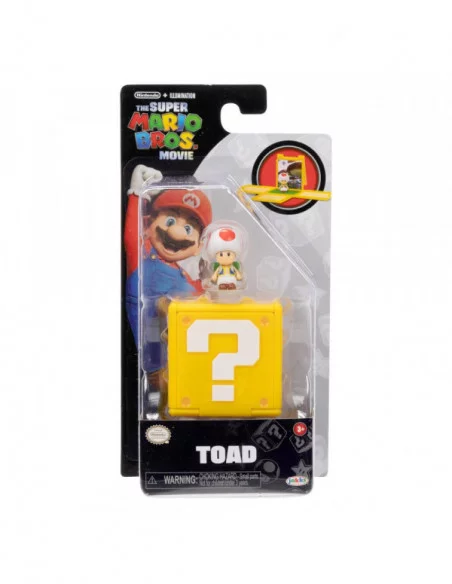 Super Mario Bros. La película Minifigura Toad 3 cm