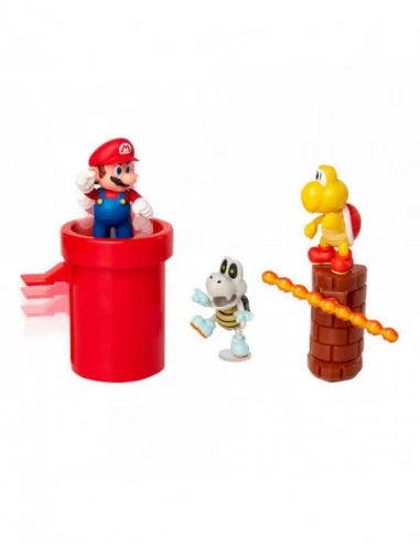 World of Nintendo Super Mario Diorama Set Dungeon