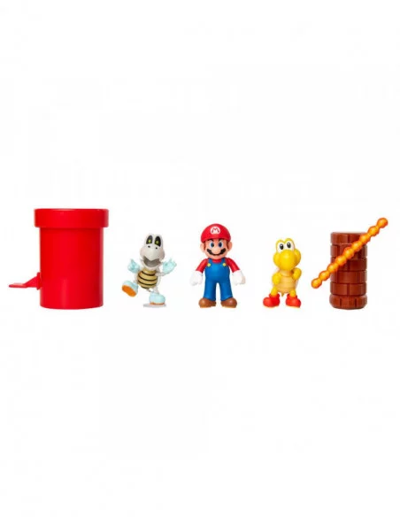 World of Nintendo Super Mario Diorama Set Dungeon