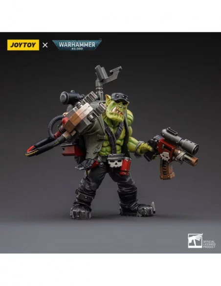 Warhammer 40k Figura 1/18 Ork Kommandos Nob Nazbog 13 cm