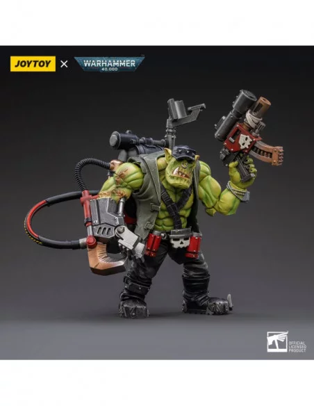 Warhammer 40k Figura 1/18 Ork Kommandos Nob Nazbog 13 cm