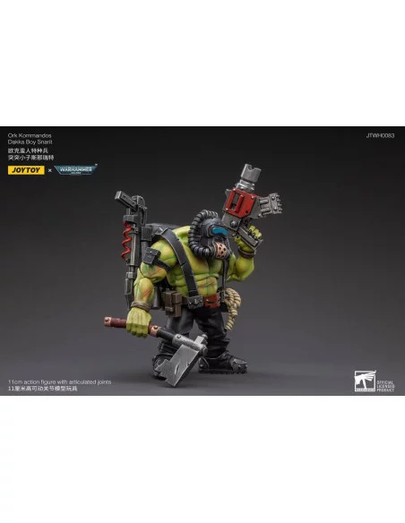 Warhammer 40k Figura 1/18 Ork Kommandos Dakka Boy Snarit 13 cm